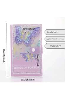 Album Koleksi Uang Kertas Baru 2026, Dengan Amplop, Buku Penyimpanan Koin & Uang Kertas, Binder Pengelola Uang Tunai Multifungsi, Desain Persegi Panjang, Uang Kertas Tidak Termasuk, Cocok Untuk Hadiah Tahun Baru, Hari Valentine, Paskah - beraneka warna - View 11