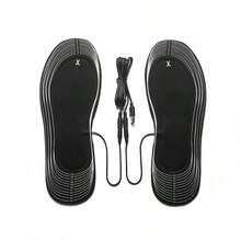 1 Pair USB Powered Trimmable Electric Heated Insoles, Unisex Foot Warming And Massaging - Multicolor - View 10