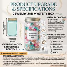 Secret Mystery Jewelry Jar,15Pcs Mixed Jewelry,Vibe Styling & Gift - 1 hũ đựng trang sức - Xem 2