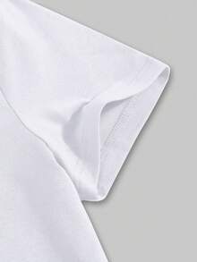 Tops,Summer Cat Print T-Shirt Casual Short Sleeve Crew Neck Casual Top For Summer Spring Women S Clothing - White - View 4
