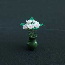1pc Premium Creative Minimalist Luxury Vase Car Center Console Ornament/Car Desktop Decoration Mini Vase Sunflower Car Interior Decor - Small Vase - View 5
