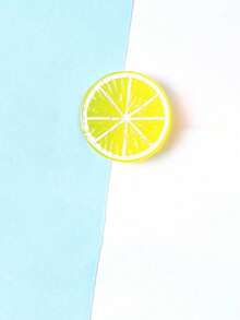 5/10/20pcs Artificial Plastic Lemon Slices, Suitable For Spring Wedding, Mother's Day, Valentine's Day, Vase Decor, Home, Dining Room, Bedroom Decor, Holiday Birthday Party Supplies, Outdoor Garden Decor, Graduation Gift, Fake Plants - Yellow - View 16