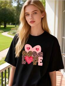 Women T-Shirts - Black - View 1