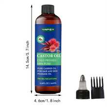 200ml Hair & Skin Nourishing Oil, Suitable For Hair, Skin, Face, Eyelashes, Eyebrows, Nails, With Comb And Spray Head - Floral - View 2