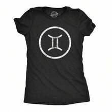 Sweet Women's T-Shirts - 希瑟布萊克 - 雙子座 - 查看 1
