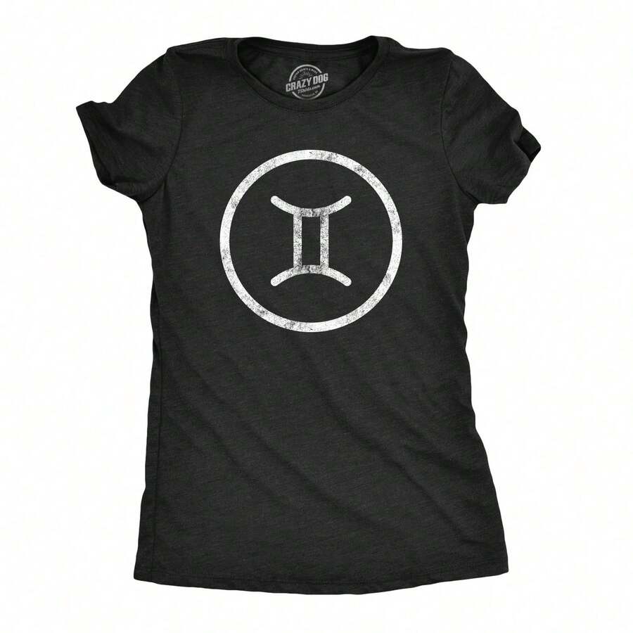 Sweet Women's T-Shirts - 希瑟布萊克 - 雙子座 - 查看 1