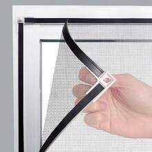 2026Magnetic Window Mosquito Net DIY Mesh Tulle Invisible Screen Curtain Customize Anti Insect Fly Flies,Lock Buckle,Windproof - White Magnetic - View 4