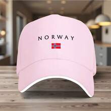 Ships In 24 Hours DE/FR/ES/IT | Norway Flag Cap - National Colors - Lightweight, Adjustable, Unisex, All Seasons | Perfect For Outdoor Travel, Parties, And Sports | Norwegian Pride Gift - A - View 6