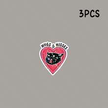Hisses Sticker | Black Cat Sticker | Black Cat Energy | Sticker For Laptop | Funny Sticker | - Star Film - View 11