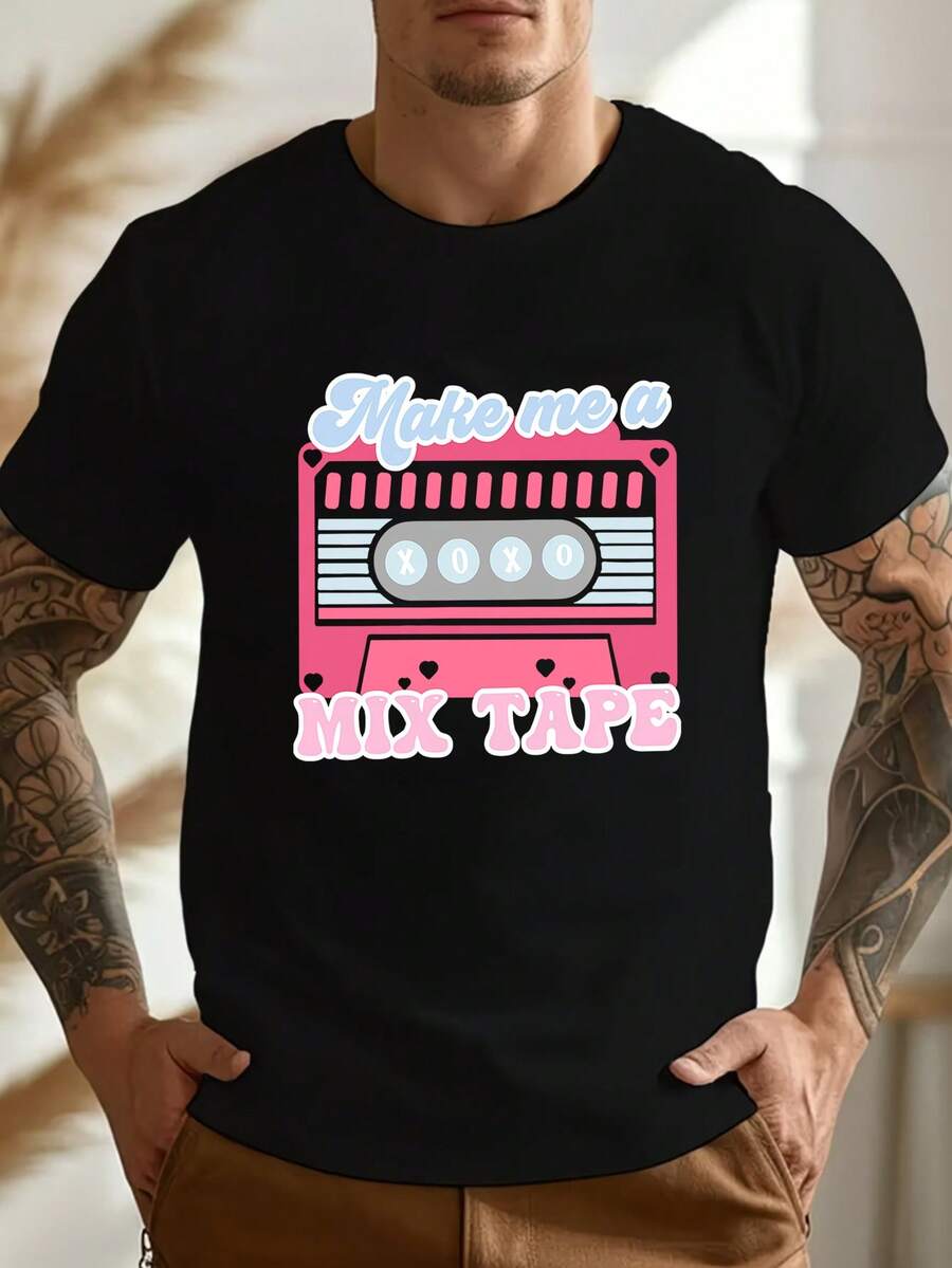 T-shirts för män - Svart - Visa 1