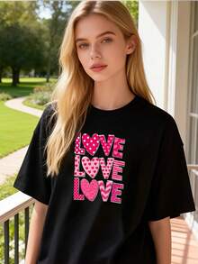 Women T-Shirts - Black - View 6