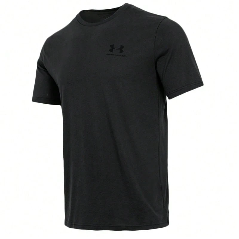 Under Armour 男士T恤，2026夏季UA SPORTSTYLE LC SS休闲户外运动通勤短袖T恤 1326799-001 - 1326799-001 - 查看 1