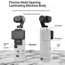 相機包適用於大疆手持雲台相機 Pocket 3 標準版和創作者套裝，矽膠保護殼防碰撞防刮雲台相機保護殼配件耐磨軟橡膠套 - 查看 3