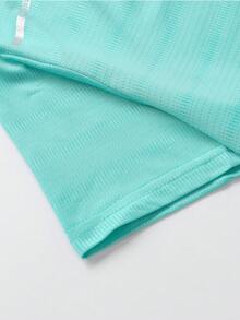 5 buah Kaos Olahraga Wanita Cepat Kering, Bernapas dan Sejuk untuk Musim Panas - MultiWarna - View 8