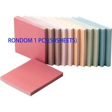 600pcs 3"X3" Vintage Color Self-Adhesive Sticky Notes, Suitable For Office, Home, Study And Daily Life, High Quality Adhesive Design, Firm And Non-Detachable - 3*3in Retro-colored Square Sticky Notes - View 7