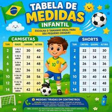 Brazil National Team Shirt And Shorts Kit For Kids Or Youth, Unisex, YELLOW | Brazilian National Team, Boys' And Girls' Soccer Outfit, Children's Uniform, Yellow Uniform With Shorts, Comfortable And Lightweight Fabric, Ideal For Outings, Training, School, And As A Gift. Available In Children's And Youth Sizes. Unisex Model, Great Fit, Sporty Style, Inspired By Brazilian Soccer. Matching Shirt And Shorts, Modern And Comfortable Look For Everyday Wear. - 巴西藍套裝 - 查看 4