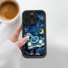 Soft Anti-Fall Animated Silicone Cover Case For IPhone 17 17E 16 16E 15 14 13 12 11 Core A10 A10S A11 A31 A51 A71 A02 A01 A30 A20 A20S A21S A22 A23 A25 A50 A30S A55 A54 A53 A52 A52S A36 A35 A34 A32 M55 M54 M34 M31 M23 M22 M12 M13 Moto G56 G24 G15 G22 G20 G30 G05 G14 G10 G04 G04S G35 G52 G54 G53 G34 G75 G84 G60 G82 G85 Edge 60 40 50 Fusion Neo E13 E22 E40 E32 Poco C65 C75 C71 M7 M6 M5S M4 F7 F5 F3 Pro X7 X6 X5 X3 Pro NFC GT Mi 12 11 Lite 5G NE  15C 13C 14C 12C 15 12 13 A5 9C 9A 10C 9 10 A4 A3 A2 A1 Note 14 13 12 12S 11 11S 10 10S 9 9S 8 7 Pro Plus  C75 C53 C55 C51 C35 C61 C63 C67 C75X Note 60 60X 50  A40 A60  Smart 10 9 8 7 6 Pro Hot 50i 40i 30 30i Spark 20 20C GO 2 4G 5G Printed Protection Fashion Case TYB5466 - 黑4 - 查看 3