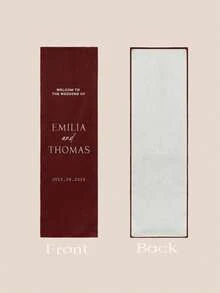 Customized Wedding Welcome Sign, Fabric Wedding Banner, Personalized Name Wedding Fabric Sign, 3 Types Of Fabric Available, Bridal Shower Reception Signage, Personalized Fabric Welcome Sign - Multicolor - View 5