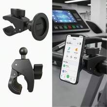 Soporte Magnético de Anillo para Teléfono/Tableta de Escritorio & Coche - Negro - Ver 1