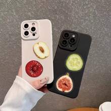50pcs/Pack Exquisite Realistic Fruit Stickers, Suitable For Notebook, Water Bottle, Desktop, Wall, Skateboard, Guitar, Refrigerator, Scrapbook, Phone Case Decoration, Self-Adhesive Decals, Suitable For Room Decor / Birthday Party / Holiday Gift - 50pcs - View 9