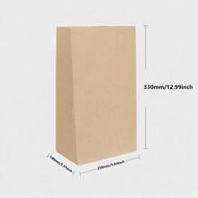 10/20/30pcs Brown Kraft Paper Lunch Bags, Suitable For DIY, Lunch, Bread, Sandwiches, Candy, Snacks, Small Brown Paper Bags - View 11