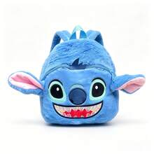 Lilo & Stitch 3D Pressure Resistance Plush Large-Capacity Backpack/Shoulder Bag With Adjustable Shoulder Straps, Suitable For Children And Both Boys And Girls, Perfect For School, Work, And Travel. Makes A Great Gift Or Accessory. - A - View 7
