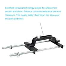 Premium Adjustable Battery Hold Down For Tray, Universal Adjustable Battery Crossbar With J Bolt, Fit For SUV Car, Good Contact, Corrosion Resistance 11inches/ 27cm Bolts - 11inches / 27cm Bolts - View 5