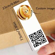 Customized Stickers, Customized Sealing Stickers, Personalized Logo And QR Code Stickers, Customized Return Address Labels, Customized Packaging Stickers, Customized Wine Bottle Sealing Stickers, Gift Stickers, Packaging Stickers, Suitable For Social Media Scanning, Durable High-Quality Printing - Ideal For Brand Promotion, Gift Packaging, Small Businesses And Events, Suitable For Mailing, Weddings, Office Supplies, Back To School, Graduation, Home Organization - Labels - View 3