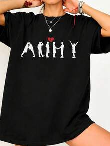 Women T-Shirts - Black - View 3