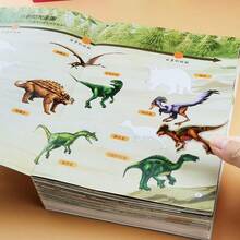 2 Dinosaur Sticker Books For Kids, Peel And Stick Activity Book For Travel, Educational Activity Book For Preschool Learning | Perfect Travel Toy, Birthday Gift For Boys & Girls - 2 Random Dinosaur Sticker Books - View 10