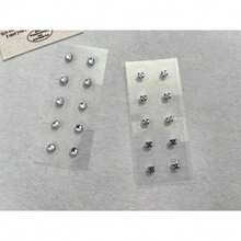 Women Earring Sets - Blue - View 12