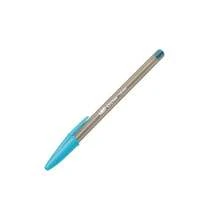 campus Bolígrafo Tinta Aceite Bic Cristal Fun Azul Turquesa - Bolígrafos de Tinta | Material de Oficina y Escolar > Escritura y Corrección > Bolígrafos y Recambios | Punta gruesa y colores brillantes. Tinta a base de aceite de secado rápido. Excelente calidad de escritura. Cuerpo transparente hexagonal. Fácil sujeción. Capuchón ventilado del color de la tinta. Color: azul celeste. Envase de 20 unidades. - Azul turquesa - Ver 2