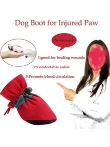 4件組防水狗鞋，防滑寵物狗靴，適合小型犬 - 保護寵物爪子並保持乾燥，聖誕禮物 - 彩色 - 查看 10