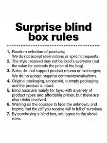 Surprise Blind Box With Stickers: Happiness Here, Various Popular Blind Box Stickers Sent Randomly - Random Blind Box - View 4