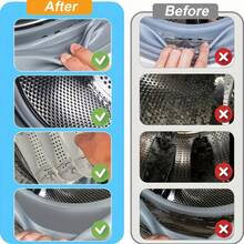 All Purpose Cleaner Household Heavy Duty Washing Machine Cleaner Deep Cleaning For Washing Machine Inner Tub Wall Effectively Remove Stubborn Water Stains And Dirt Multi Purpose Home Cleaning Product For Front Load And Top Load Washing Machines - 液體 - 查看 3