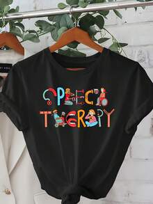 Women T-Shirts - Black - View 1