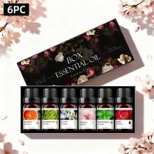 1/4/6PCS Aromatherapy Essential Oil Set Fragrance Diffuser Aromatherapy Candle Aromatherapy Burner Diffuser Stone Humidifier Car Aromatherapy Home Aromatherapy Essential Oil Refill Liquid - Mixed Scent - View 19