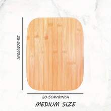 Kitchen Cutting Board - 3pcs Bamboo Cutting Board Set, Reusable Bamboo Boards For Meal Prep And Serving, Suitable For Meat, Vegetables, Fruit, Cheese, BBQ - 1PC - View 11