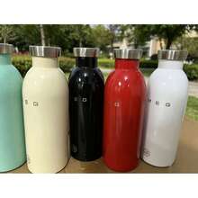 500ml Stainless Steel Vacuum Flask, 24 Bottles Collaboration Series, 7 Colors, High-End Ins Style - Multi-color 500ml - View 3