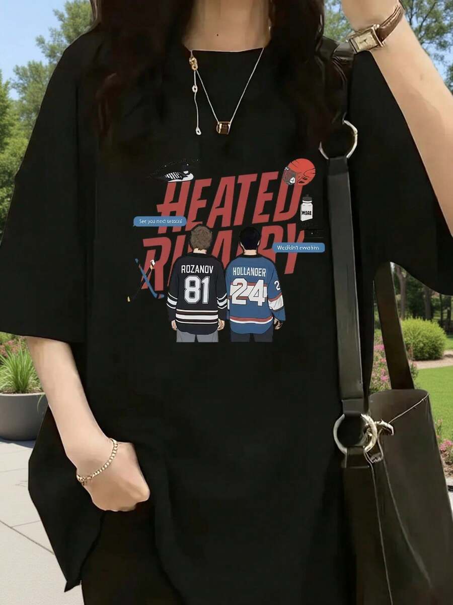 Women T-Shirts - Black - View 1