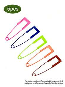 Alfileres de broche de colores fluorescentes, alfileres decorativos para ropa, sombreros, bolsos, etc. - Multicolor - Ver 13