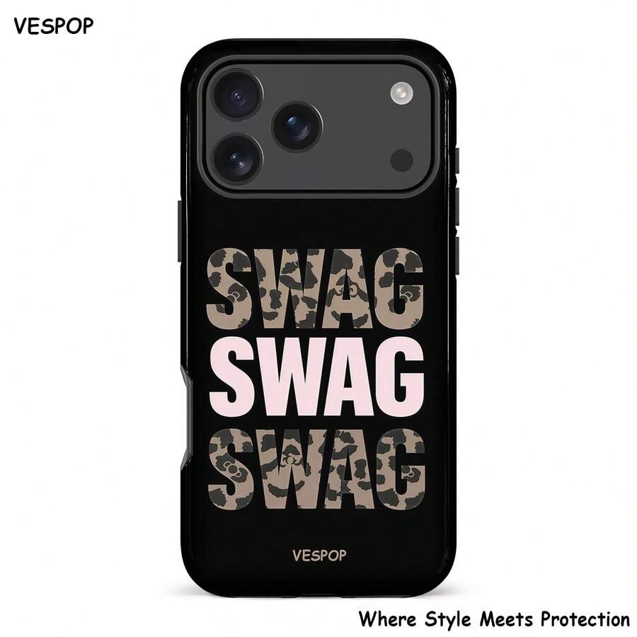 VESPOP Y2K Dual-Layer Shockproof Phone Case, Glossy Design, Vibrant Colors, Compatible With IPhone 17/16/15/14/13 Pro Max, Galaxy S26/S25/S24 Ultra, Pixel 10/9/8 Pro - Mixed Color 1 - View 1