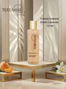 TERRAMAR BRANDS Colonia Corporal con efecto luminoso, 125 ml, fragancia frutal - Afrutado oriental - Ver 1