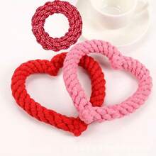 Đồ chơi dây thừng chắc chắn dành cho chó thích gặm nhai mạnh/chó con, đồ chơi gặm nhai tương tác bền bỉ phù hợp với chó giống cỡ trung và lớn - Khả năng chống cắn siêu bền, thích hợp cho trò chơi kéo co và chơi độc lập. - Nhiều màu - Xem 10