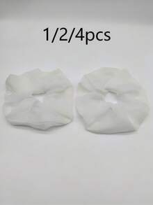 1 pieza Scrunchie de malla, apto para uso diario - Beis - Ver 5