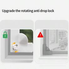 2026Magnetic Window Mosquito Net DIY Mesh Tulle Invisible Screen Curtain Customize Anti Insect Fly Flies,Lock Buckle,Windproof - White Magnetic - View 6