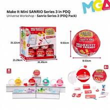 SANRIO L.O.L.SURPRISE! Cute MGA Miniverse  Series 3 Blind Box, Mini  Stationery Set, Mini Eraser Notebook Surprise Ball Toy, Gift For Girls - Multicolor - View 11