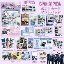 30pcs Photo Card, Sticker, Poster, Postcard Set - Handmade Scrapbook Kit, Birthday Gift, Fan Exchange Card With Display Box, K-POP Photocard, Photocard Collection, Valentine's Day Gift, Collectible Card, Fan Goods, JUNGWON, JAY, JAKE, SUNGHOON, SUNOO, NI-KI, Fan Activities, Merchandise, Sticker, New Collection Card, K-POP Card Display, Pop Music Accessories - Multicolor - View 1