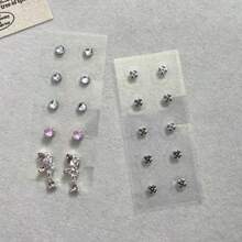 Women Earring Sets - Blue - View 6
