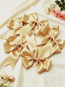 48pcs/24PCS/8PCS Big Ribbon Bows , Hair Bows For Women, Multipurpose Decorative Bows For Hair Gift Wedding Curtain Home Decor, Handmade Invitation Letter Decorations ,Crafts & Sewing Supplies - Gift Packaging Bow - Double Swallowtail Bow - View 18